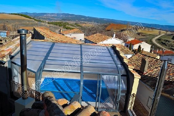 piscina aérea