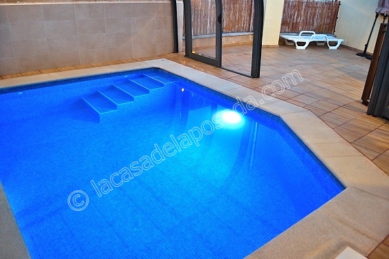 piscina desde dentro