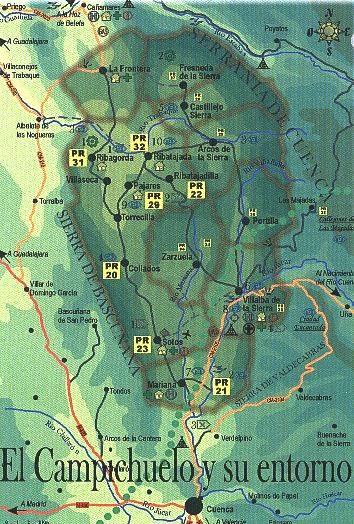 Rutas senderismo por el Campichuelo