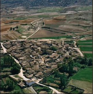 vista aérea de Ribagorda